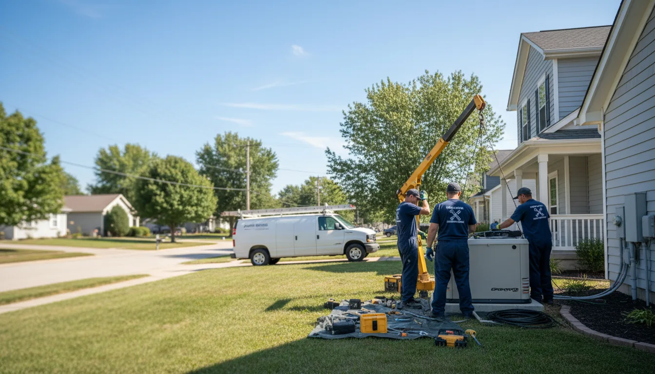 Generator Installation in Kingman, KS near me